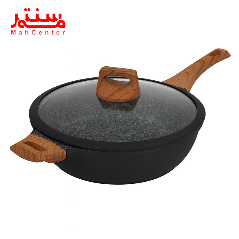 ماهیتابه بزرگ سرویس قابلمه 6 پارچه وستینگ هاوس مدل wccs3003206cmbb