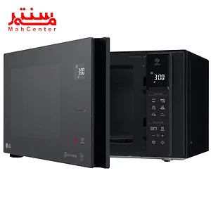 مایکروویو ال جی مدل mh8295 مشکی با درب نیمه باز