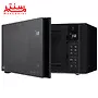 مایکروویو ال جی مدل mh8295 مشکی با درب نیمه باز
