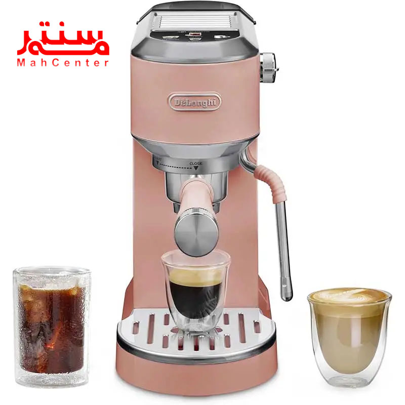 نوشیدنی های تهیه شده با اسپرسوساز دلونگی مدل ec890 صورتی