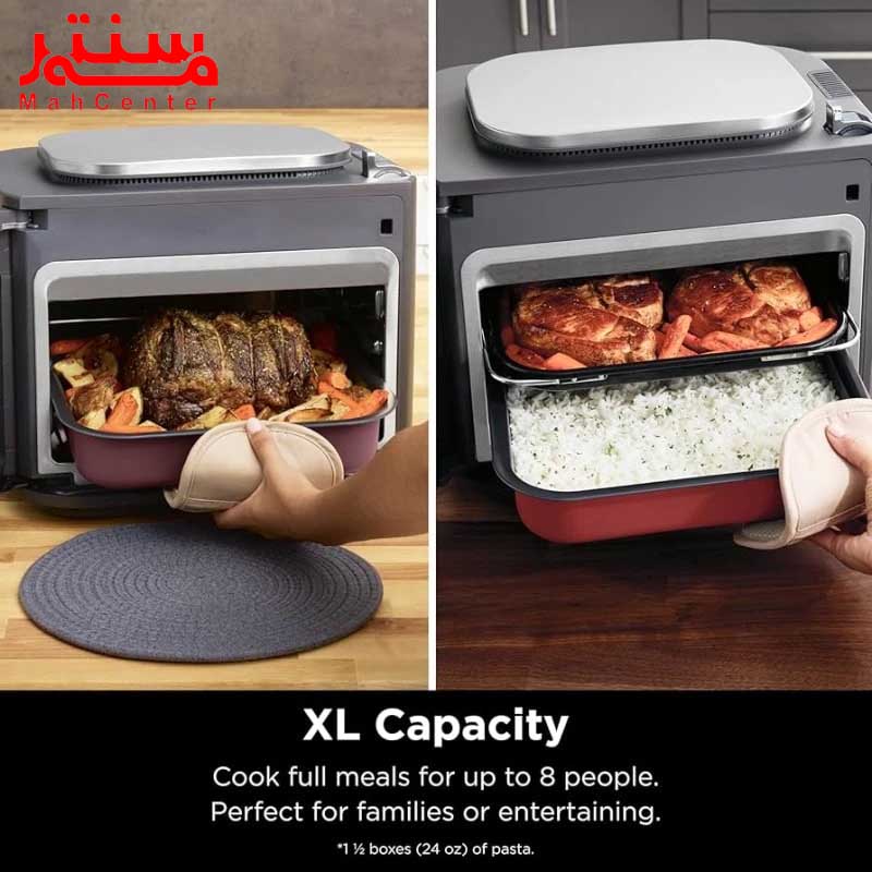 مولتی کوکر نینجا مدل SFP700 در حال آماده سازس غذا