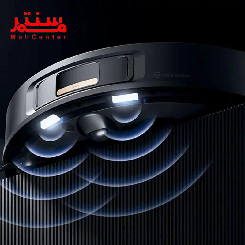 نمای زیر جارو رباتیک درما مدل x70 smart