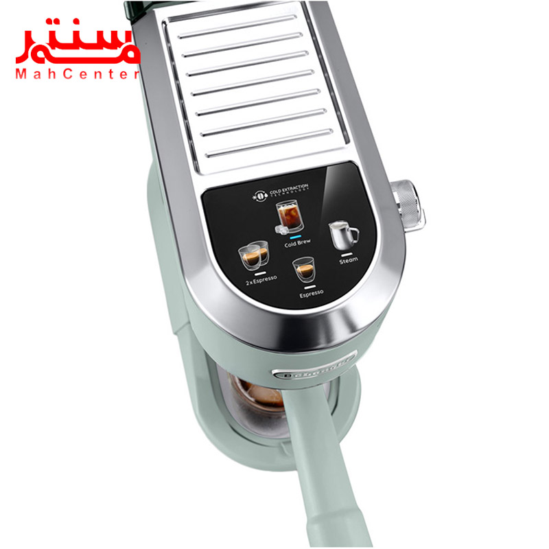 نمای پنل اسپرسوساز دلونگی مدل ec890 سبز