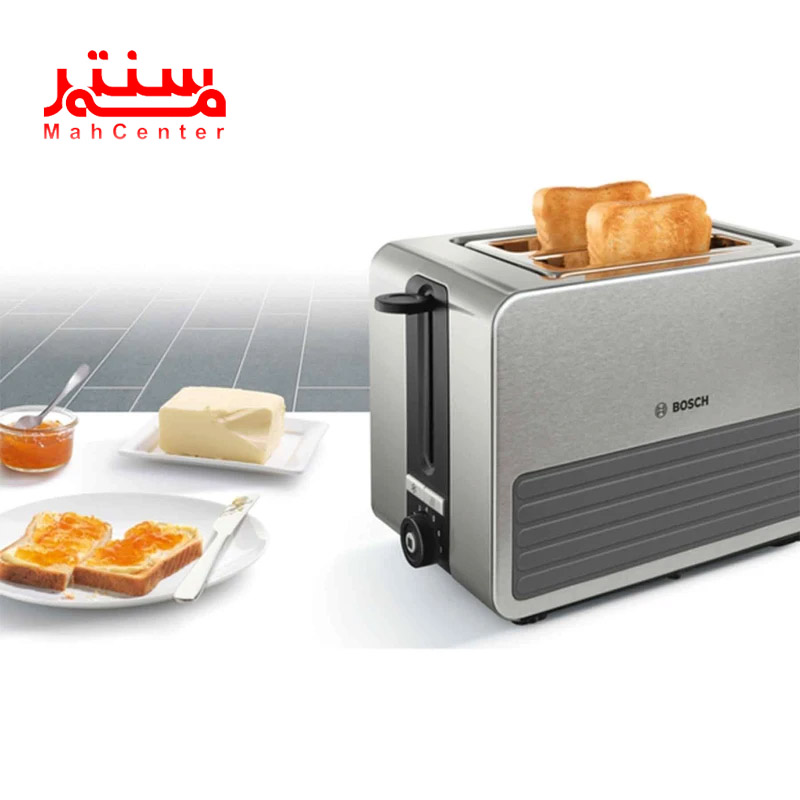 توستر نان بوش مدل tat7s25 با نان های آماده شده