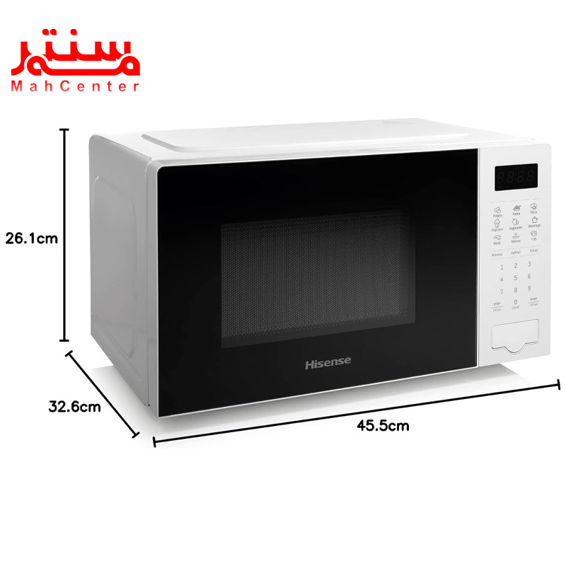 ابعاد مایکروویو هایسنس مدل h20mobs15