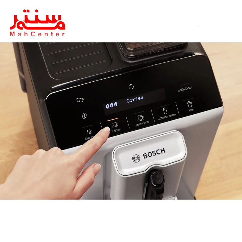 دستی در حال تنظیم اسپرسوساز بوش مدل tie20301