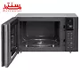 مایکروویو ال جی مدل mh8295 استیل با درب باز