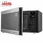 مایکروویو ال جی مدل mh8295 استیل با درب نیمه باز