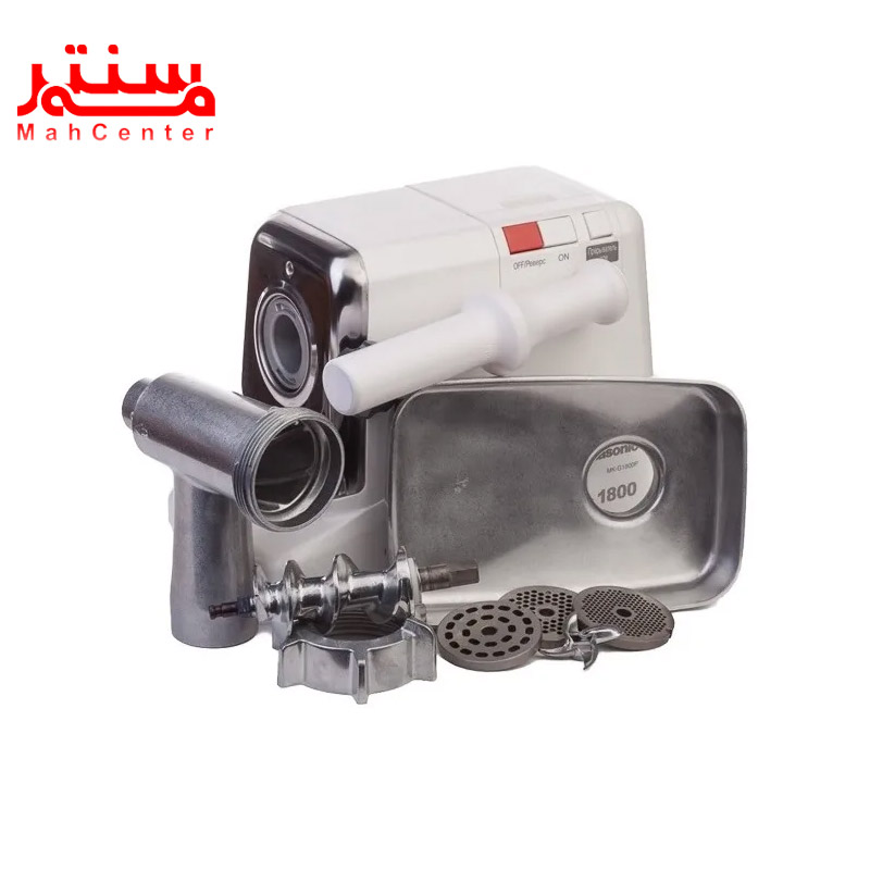 همه لوازم چرخ گوشت پاناسونیک مدل mkg1800