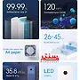 همه ابعاد دستگاه تصفیه کننده هوا شیائومی مدل air purifier 4 lite