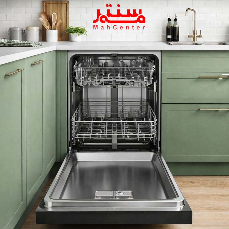 فضای داخلی ماشین ظرفشویی دوو 14 نفره مدل dw-160w