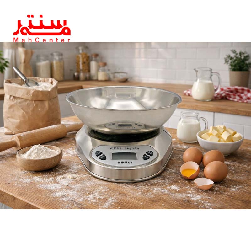 آشپزخانه با ترازو آشپزخانه کینلی مدل ek03
