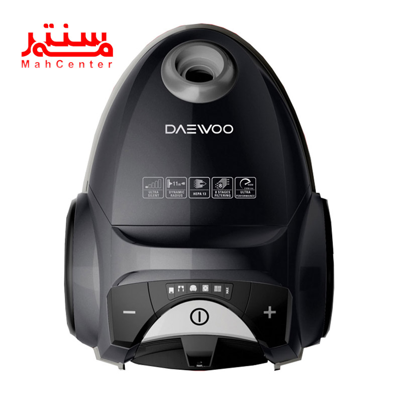 نمای بالایی جاروبرقی دوو مدل dvc-s221w مشکی