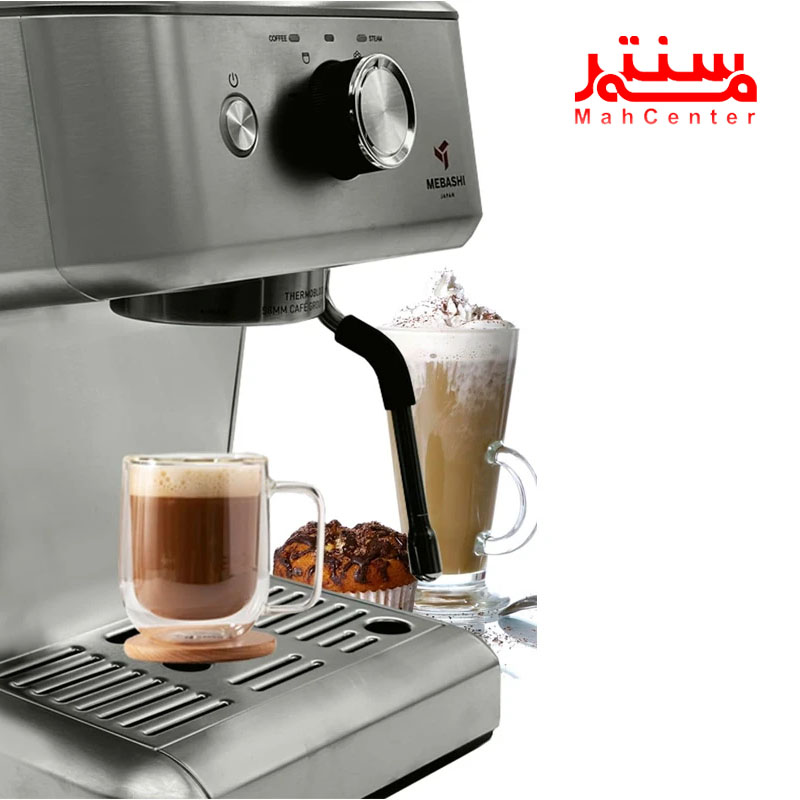 نمای سمت چپ اسپرسوساز مباشی مدل meecm2045