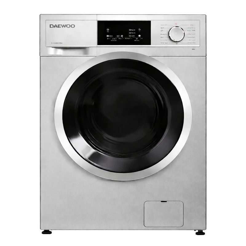 ماشین لباسشویی 8 کیلویی دوو مدل lm830 استیل