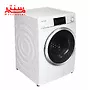 نمای راست ماشین لباسشویی 8 کیلویی دوو مدل lm830 سفید