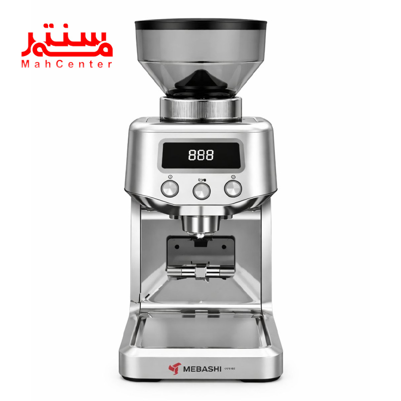 نمای رو به رویی آسیاب قهوه مباشی مدل mecg2308