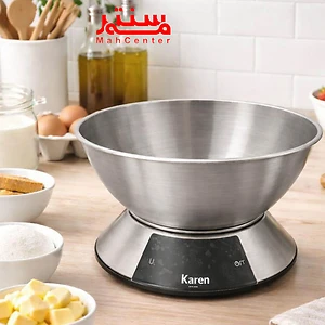 آشپزخانه با ترازو آشپزخانه کارن کمری مدل ek4370