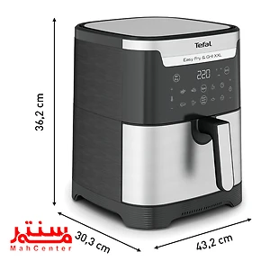 ابعاد سرخ کن بدون روغن تفال مدل ey801d