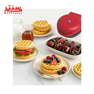 وافل ساز نوتریکوک مدل wm100 قرمز در آشپزخانه