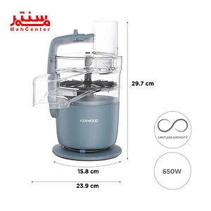 ابعاد رنده برقی و سالادساز کنوود مدل fdp22130gy