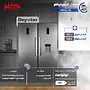 یخچال فریزر دوقلو دیپوینت D5i SILVER نمای کلی