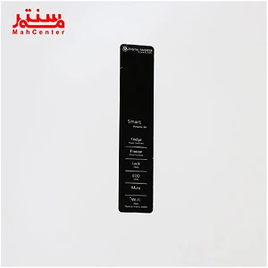 نمای نزدیک از صفحه LED یخچال فریزر هیمالیا Select تیتانیوم
