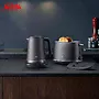 عکس توستر آاگ مدل T7-1-6BP مشکی در آشپزخانه