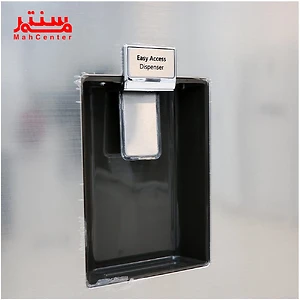 نمای نزدیک از ابسردکن یخچال فریزر هیمالیا