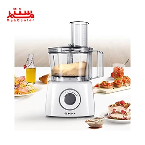 نمای روبه رویی غذاساز بوش مدل mcm3100wgb