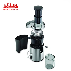 آبمیوه‌گیری کنوود JEM02 در حال آبگیری پرتقال با سیستم آبگیری سریع
