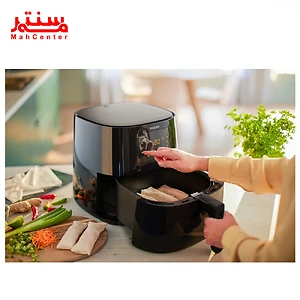 دستگاه سرخ کن بدون روغن فیلیپس HD9270 با 7 برنامه پخت پیش‌فرض برای انواع غذاهای خوشمزه.