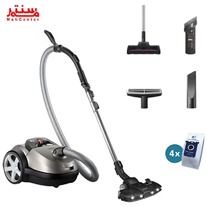 نازل حرفه‌ای جاروبرقی فیلیپس XD8052 با چراغ LED برای تمیز کردن دقیق زیر مبلمان.
