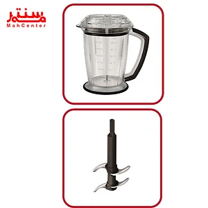 دستگاه خردکن برقی تفال MB470B30 با تیغه‌های چهارپره استیل ضدزنگ.