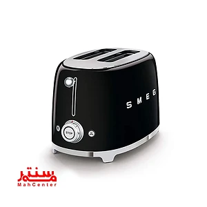 با توجه به تصویر، به نظر می‌آید که این محصول یک توستر دو تکه نان  Smeg باشد که به رنگ مشکی است.