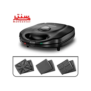این دستگاه دارای چندین صفحه قابل تعویض است که هر کدام برای تهیه یک نوع غذای خاص طراحی شده‌اند.