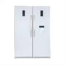 یخچال فریزر دوقلو هیمالیا مدل آیس پول NR440ip-HFZN337 - سفید چرم