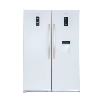 یخچال فریزر دوقلو هیمالیا مدل آیس پول NR440ip-HFZN337 - سفید چرم