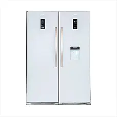 یخچال فریزر دوقلو هیمالیا مدل آیس پول NR440ip-HFZN337 - سفید چرم