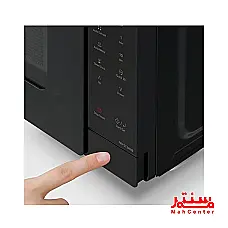 مایکروویو مشکی برند پاناسونیک با طراحی ساده و مدرن. - دوم