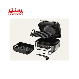 این دستگاه با طراحی چندکاره خود، امکان گریل کردن و سرخ کردن مواد غذایی را به صورت سالم و با کمترین میزان روغن فراهم می‌کند.