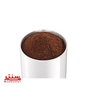 آسیاب بوش مدل TSM6A011W از بالا با دانه های قهوه