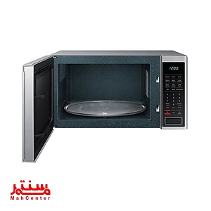 درب باز مایکروویو سامسونگ مدل MG40J5133AT با محفظه سرامیکی ۴۰ لیتری.