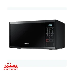 محفظه سرامیکی آسان‌تمیز مایکروویو سامسونگ مدل MG40J5133AT در حال استفاده.