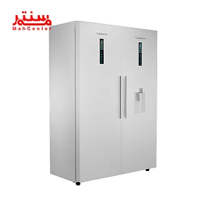 یخچال فریزر دوقلو پاکشوما 40 فوت مدل rtra-rtfa901 نمای راست سفید
