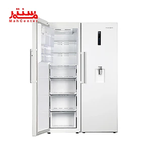فریزر یخچال فریزر دوقلو پاکشوما 40 فوت مدل rtra-rtfa901 سفید