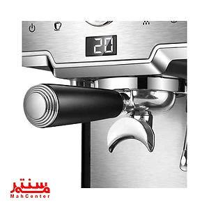 اسپرسوساز میسل مدل ME-131 SPE با بدنه استیل ضدزنگ براق، طراحی مدرن و مناسب برای آشپزخانه‌های لوکس.