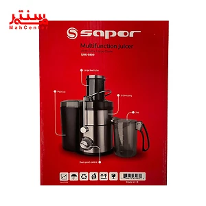 توضیحات آبمیوه گیری ساپر مدل sjbg5800