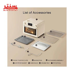 لوازم سرخ کن بدون روغن و آون توستر نوتریکوک مدل afto330