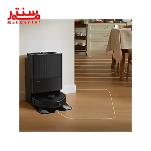 نمای ایستاده دستگاه داخل شارژ جارو رباتیک روبوراک مدل QR598